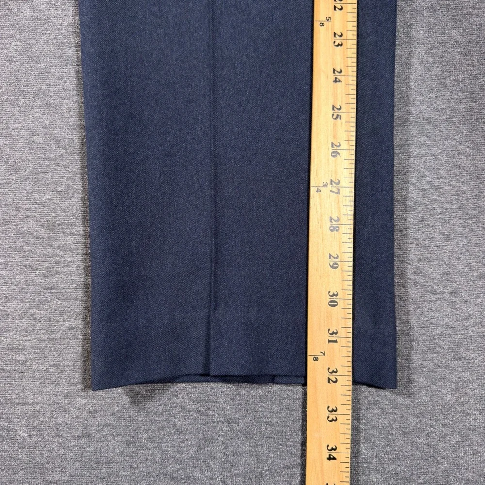 Peter Millar Pants Mens 34x32 Navy Blue Crown Sport Performance Dress Trousers